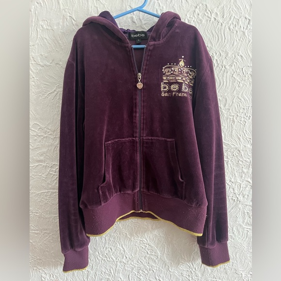 BEBE purple jacket - Picture 1 of 3